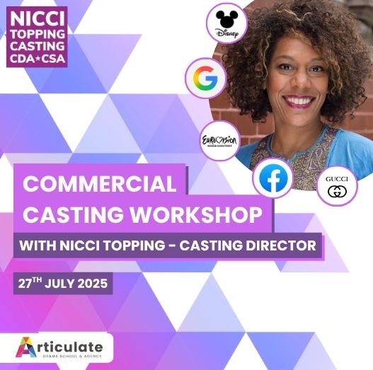 Commercials Workshop with Nicci Topping!