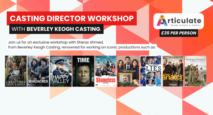 Casting Director Workshop with Beverley Keogh Casting. - Image 2